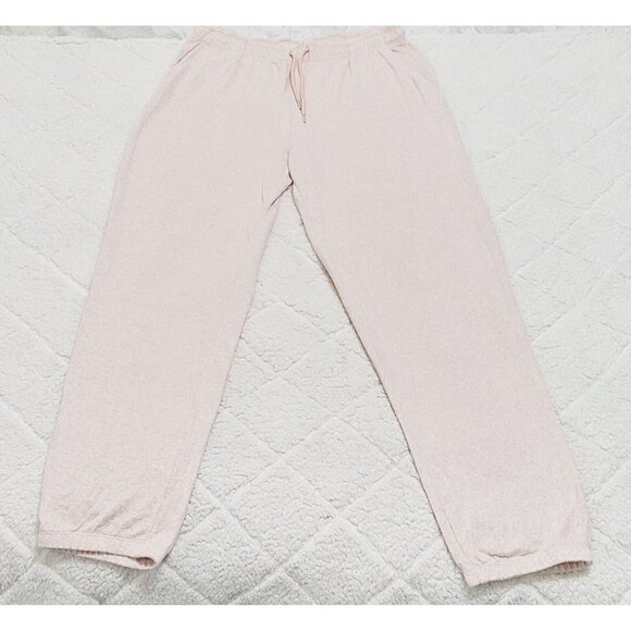 H By Halston Womens Pink Jogger Pants Drawstring Elastic Waist Size XL NWT - Picture 3 of 12